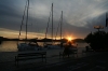 SIBENIK > Uferpromenade im Abendlicht