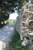 SALONA in Solin > Put Salone mit Stadtmauerrest SALONA in Solin > Put Salone mit Stadtmauerrest
