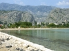 Omis`Blick auf den Strand