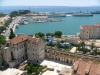 SPLIT > Diokletianpalast > Kirchturmblick auf den Hafen