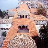 POREC > Euphrasius-Basilika > Glockenturmausblick auf die Basilika