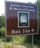 Blato > Schil am Orteingang Blato > Schil am Orteingang