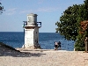 ROVINJ > Altstadt > Leuchturm an der Promenade