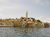 ROVINJ > Altstadt > Panorama vom Meer aus