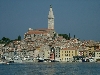 ROVINJ > Altstadt > Panoramablick vom Meer aus gesehen