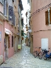 Rovinj >Impressionen>Altstadt - schöne, alte Gasse