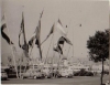 RIJEKA - Fahnen im Hafenbereich 1963