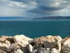 Blick von Crikvenica zur Insel Krk