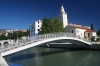 CRIKVENICA > Brücke über die Dubracina und Paulinenkloster mit der Marien-Pfarrkirche