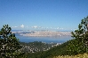 SENJ > Panoramablick auf Senj und Otok Krk