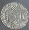 SENJ > 5 Kuna Sondermünze von 1994 > 500 Jahre glagolitische Druckerei