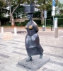 Insel Krk: KRK > Statue auf der Hafenpromenade