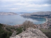 Blick auf Baska vom Weg zum Mond im Winter Blick auf Baska vom Weg zum Mond im Winter