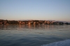 LOPAR > Bucht Lopar > Panorama beim Sonnenuntergang vor dem Velebit