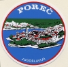 AUFKLEBER POREC > 1981