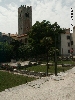 MOTOVUN > Kirchturm > Blick auf das alte Kastell