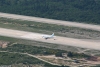 KONAVLE > Berg Strazisce > Blick auf den Flughafen Dubrovnik