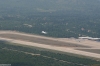 KONAVLE > Berg Strazisce > Blick auf den Flughafen Dubrovnik