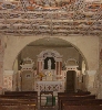 BERAM > Friedhofskapelle - St. Maria auf den Steintafeln > Altar und Fresken