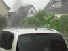 Hagel im August