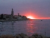 POREC > Altstadt - Sonnenuntergang