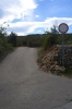 Wanderung nach Lubenice 01 > Abzweigung von Straße nach Pernat