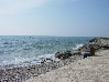 NOVIGRAD > Strand vor dem Kirchturmplatz NOVIGRAD > Strand vor dem Kirchturmplatz
