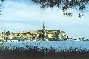 NOVIGRAD > Panoramablick vom Meer