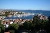 2007-09 > 2. SILBER < Mlini83 > MARINA TRIBUNJ > Panoramablick auf die Marina und das Küstengebiet der Region um Vodice und Sibenik