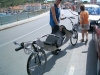 2005-11 < 3. Platz - Fahrzeuge > F. RINK > Das verrückteste Tandem der Welt in Trogir !