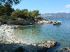 2003-12 < 3. Platz - Das schönste Strand-Bild > ein GAST > Bucht Slatina auf der Insel Ciovo