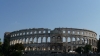 Das eindrückliche Amphitheater vonm Pula