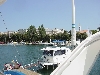 PULA > Hafenblick mit Amphitheater