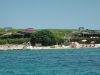 Medulin > Insel Levan mit Sonnenliegen Medulin > Insel Levan mit Sonnenliegen