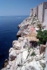 Dubrovniks Stadtmauerfelsen