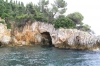 Höhle gegenüber von Rovinj