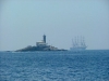 ROVINJ > Leuchtturm mit Royal Clipper