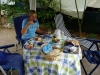 NJIVICE > Campingplatz > Sonntagsfrühstück