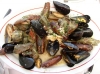Mali STON > Gemischte Muscheln im Restaurant Bota