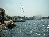 POREC > Hafen mit Yacht