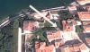 Porec > Ausgrabungsstätte nahe dem römischen Tempel-Google Earth