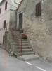 Istrien>Boljun>Ort>Haus mit Treppe3
