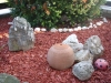 Steine aus Kroatien in unserem Garten 2