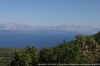 WESTLICHER PELJESAC > Blick hinüber zum Biokovo-Gebirge über Insel Hvar hinweg