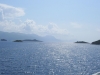 KORCULA > Überfahrt nach Orebic > Blick auf vorgelagerte Inseln