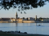 Istrien: POREC > Sonnenaufgang über der Stadt