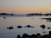 Istrien: ROVINJ > Centener > Bucht von Kuvi > Abendstimmung