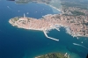 ROVINJ > Hafen aus der Luft