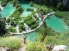 NATIONALPARK PLITVICER SEEN > Jezero Gavanovac > Kalksinterbarriere zum Jezero Kaluderovac