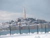 ROVINJ > Geschlossene Schneedecke